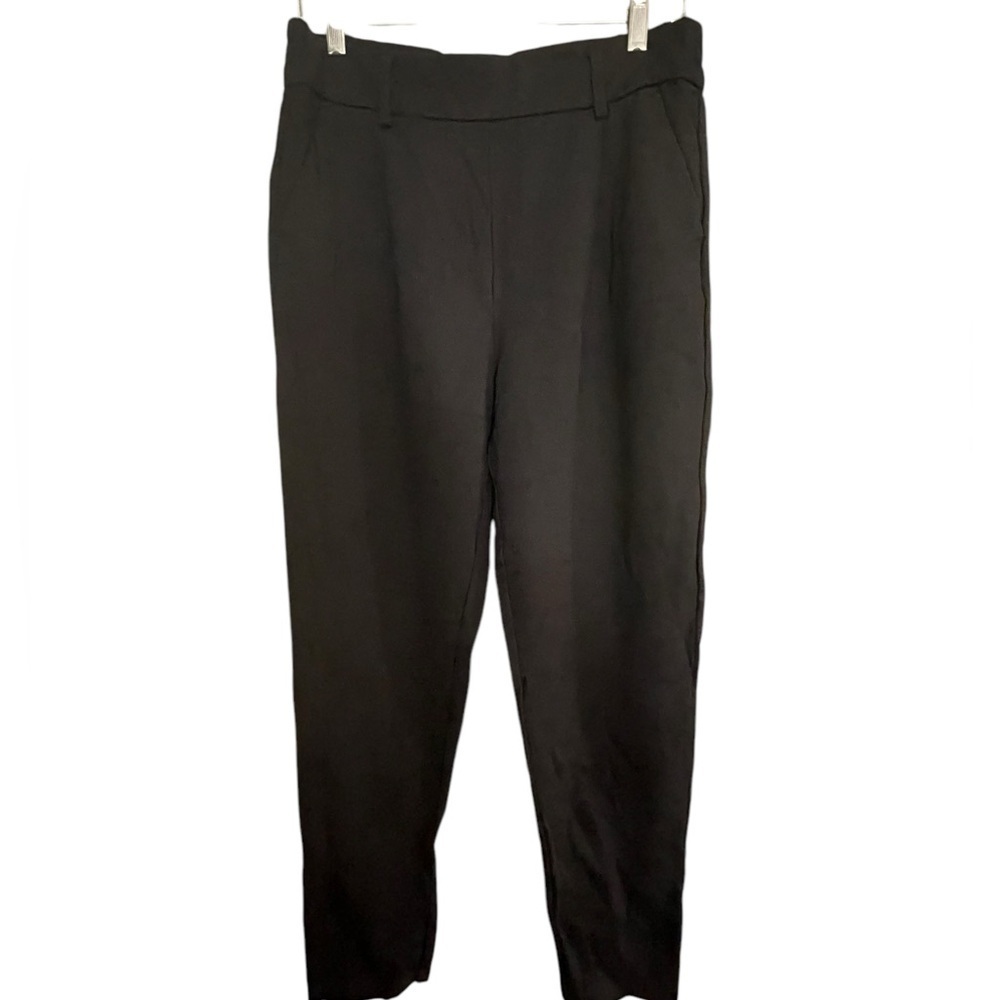 MSCH Copenhagen Popye Classic Black Ankle Pleated Pant‎ Slacks- Large
